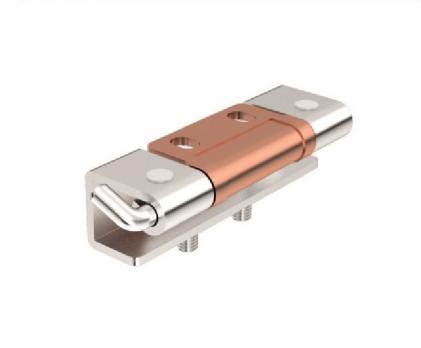 MG09.2.1.V1.1 Петля потайная с язычком под сварку, со шпильками М6