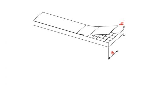 УС03.ha Уплотнитель самоклеящийся резина EPDM